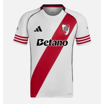 River Plate Maglia Gara Casa Repliche 2025-26 Maniche Corte